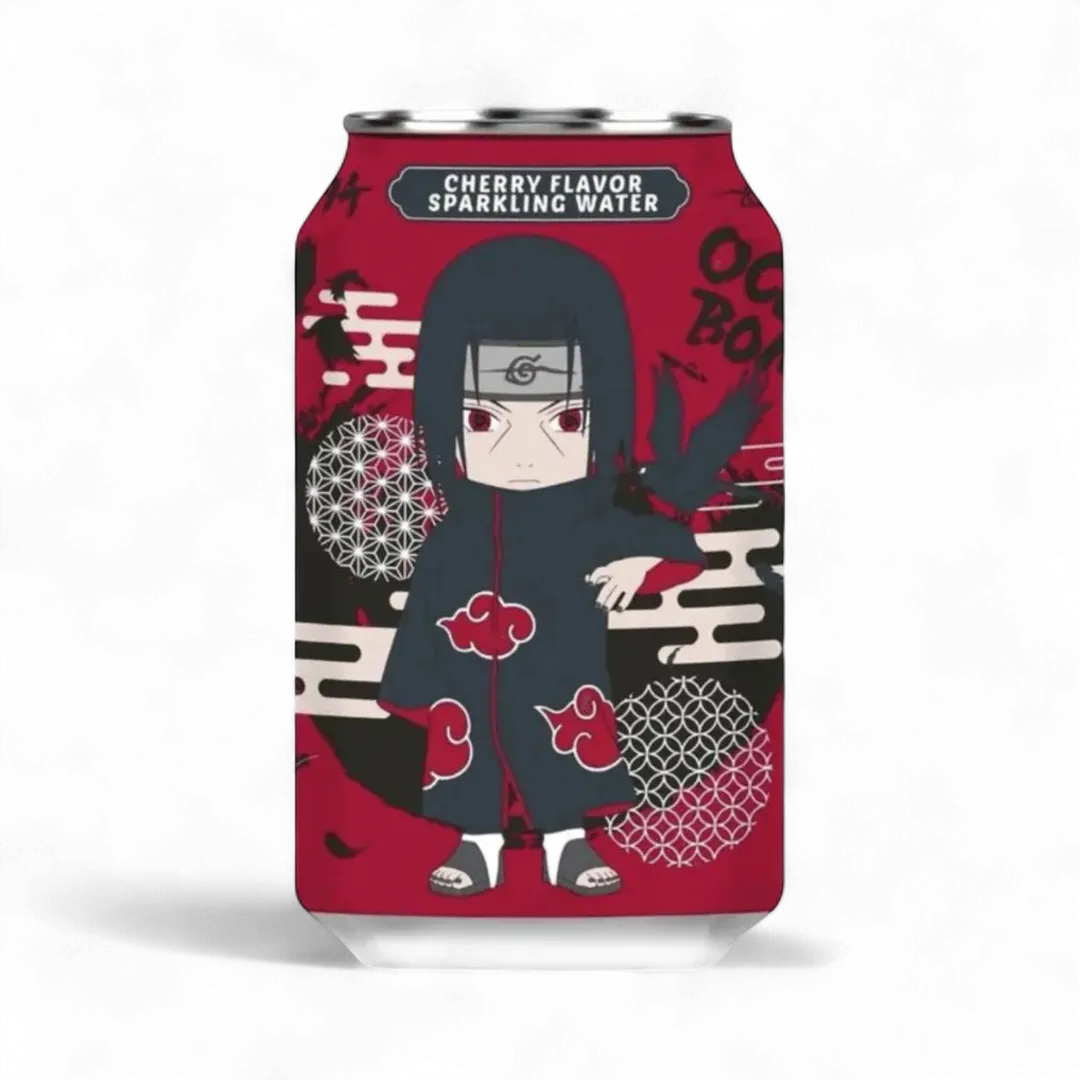 Ocean Bomb-Naruto Cherry Sparkling Water 330ml (Taiwan)