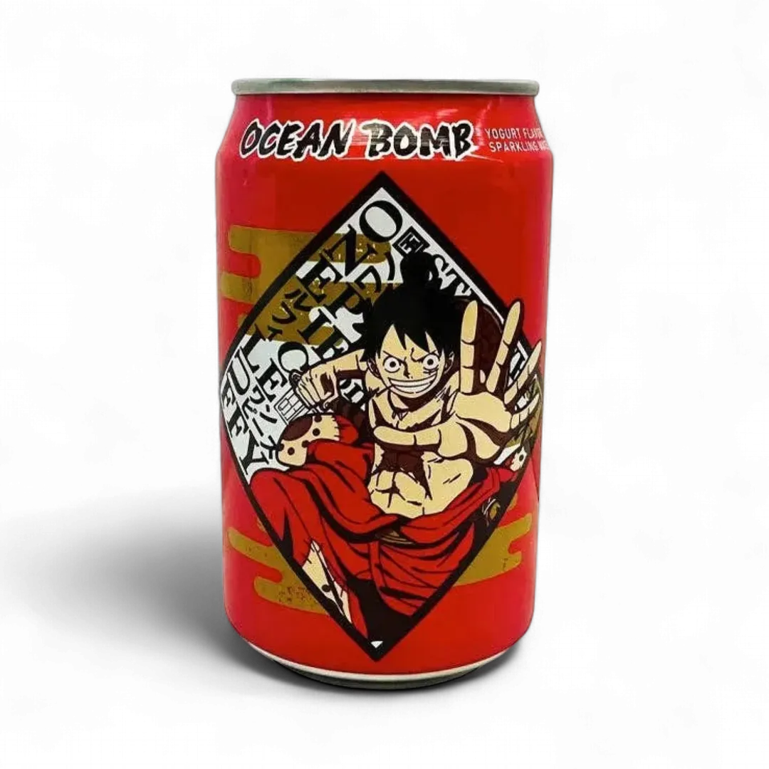 One Piece Luffy Yogurt Flavor Soda 330ml (Taiwan)