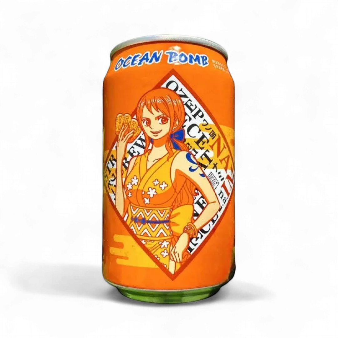 One Piece Nami Mango Flavor Soda 330ml (Taiwan)