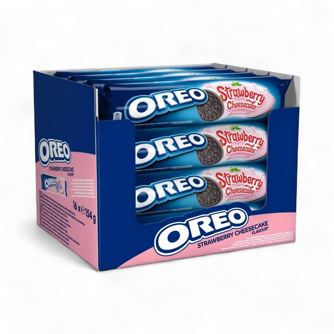 Oreo Cookie Strawberry Cheesecake (European)