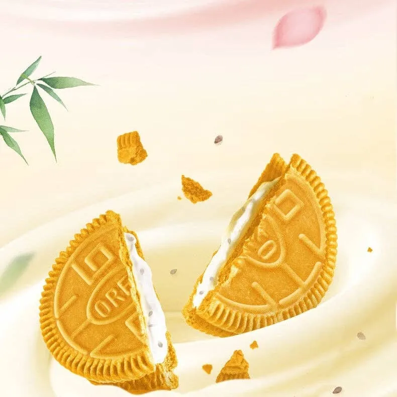 Oreo Spring Limited Edition Sesame Shortbread Flavor 97g (China)