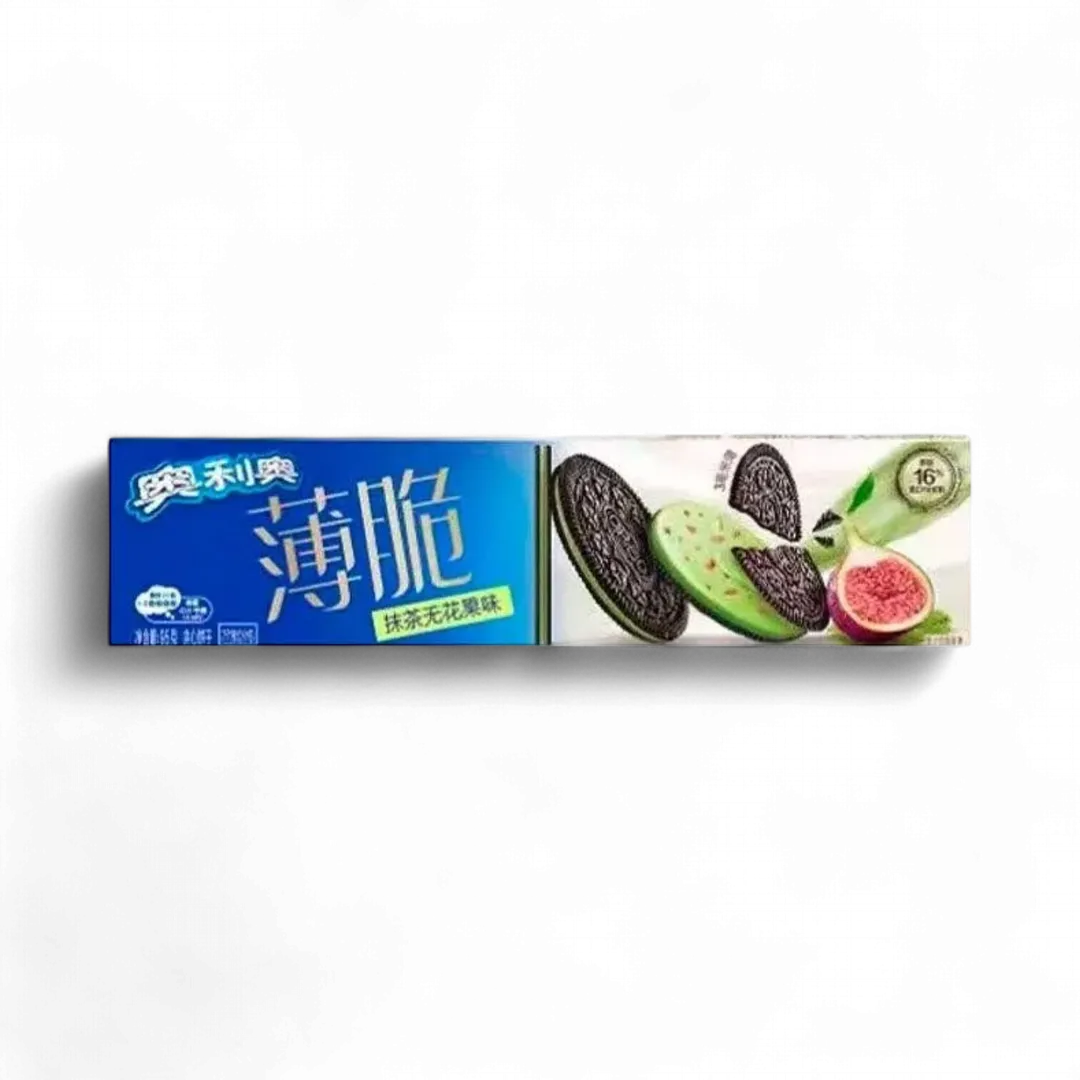 Oreo Ultra Thin Biscuit Matcha Fig (China)