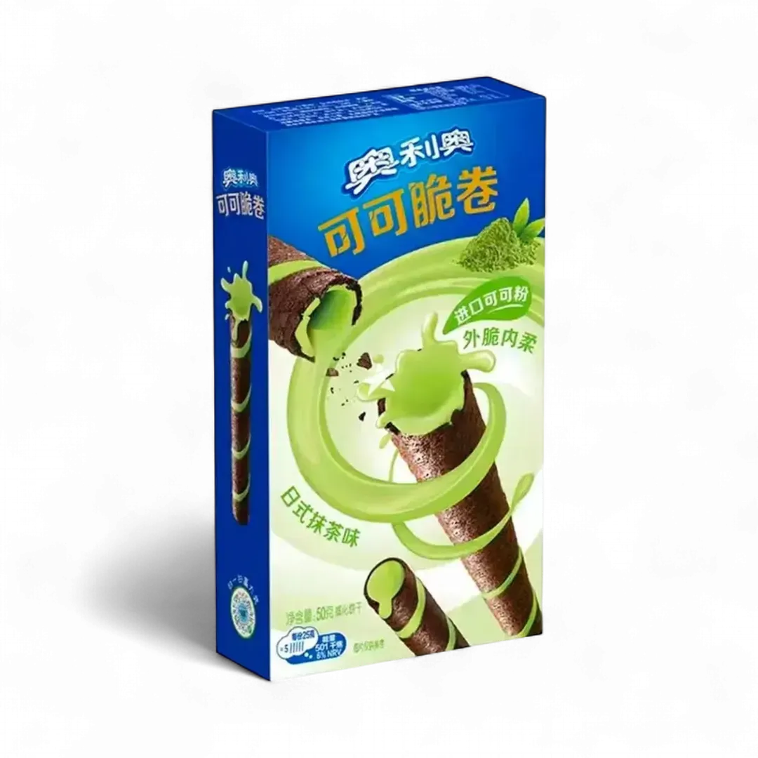 Oreo Wafer Rolls Japanese Matcha (China)