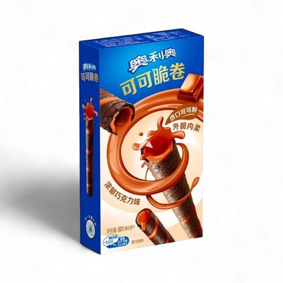 Oreo Wafer Rolls Rich Chocolate (China)