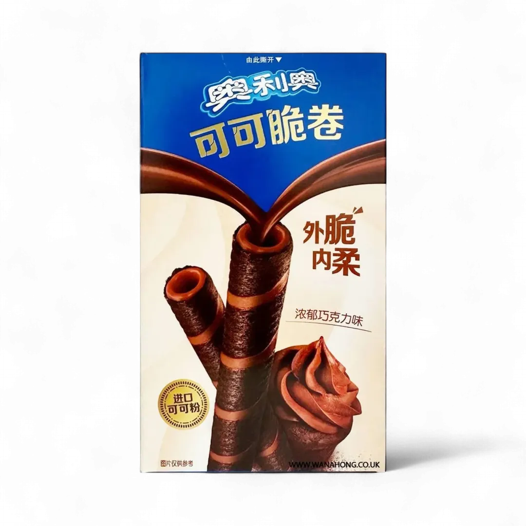 Oreo Wafer Rolls Rich Chocolate (China)