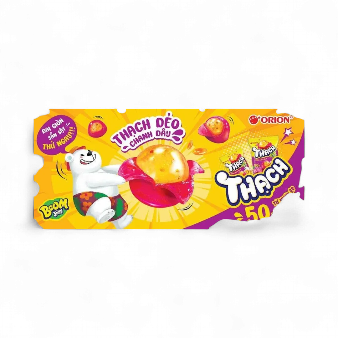 Orion Boom Jelly Gummy Passion Fruit 52g (Vietnam)