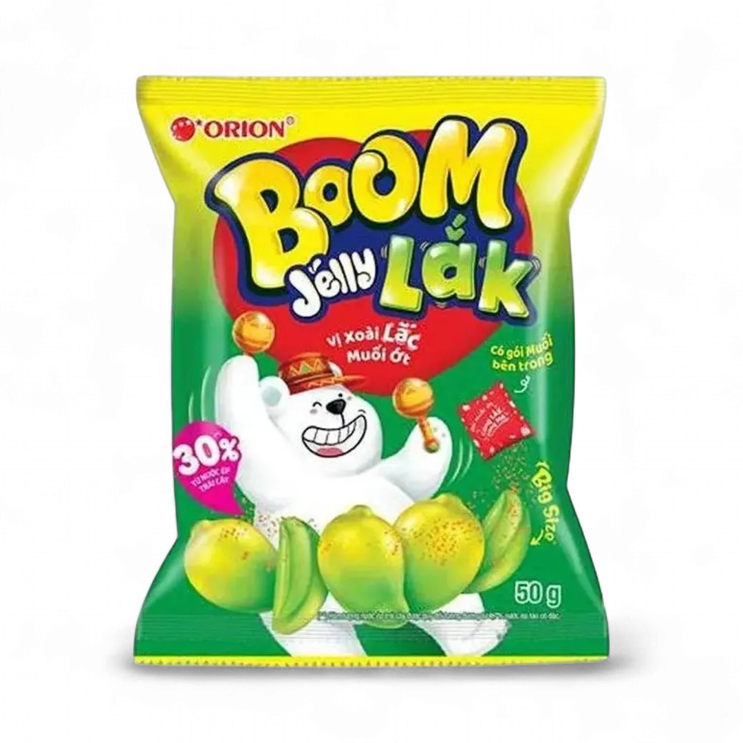 Orion Boom Jelly Lak Chili Salted Mango 50g (Vietnam)