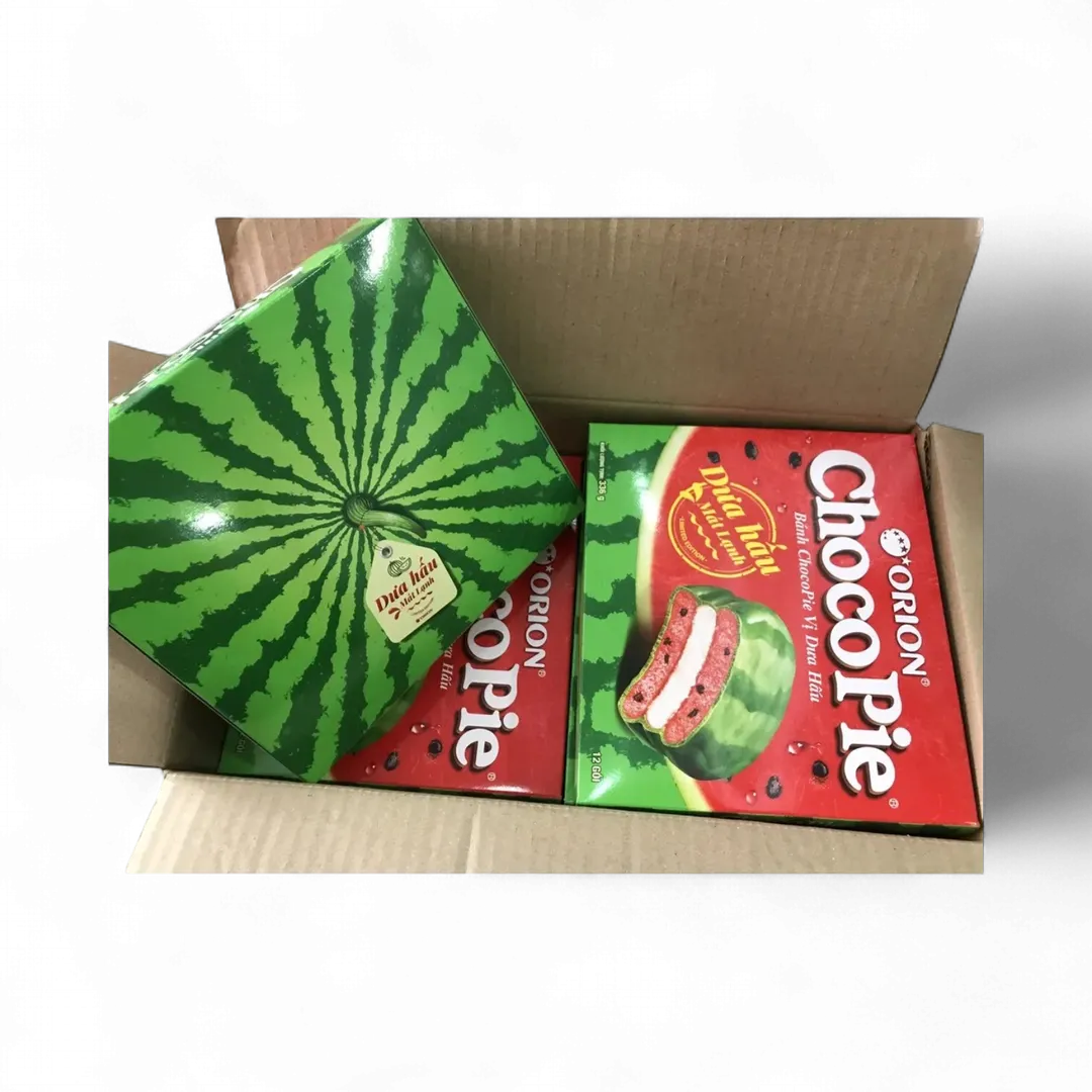 Orion Choco Pie Watermelon 336g (Vietnam)