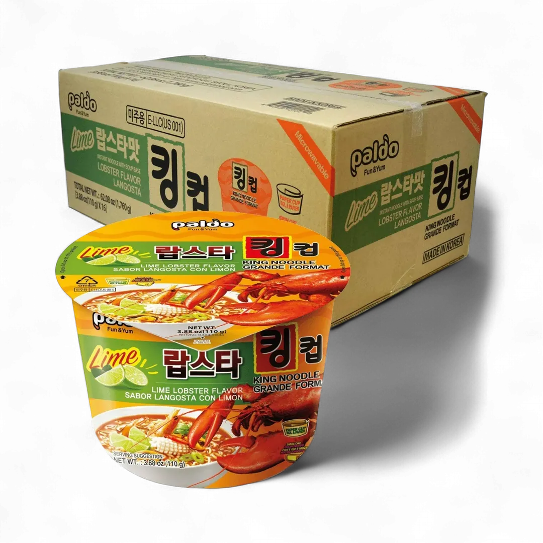 Paldo King Cup Noodle Lime Lobster 110g (Korea)