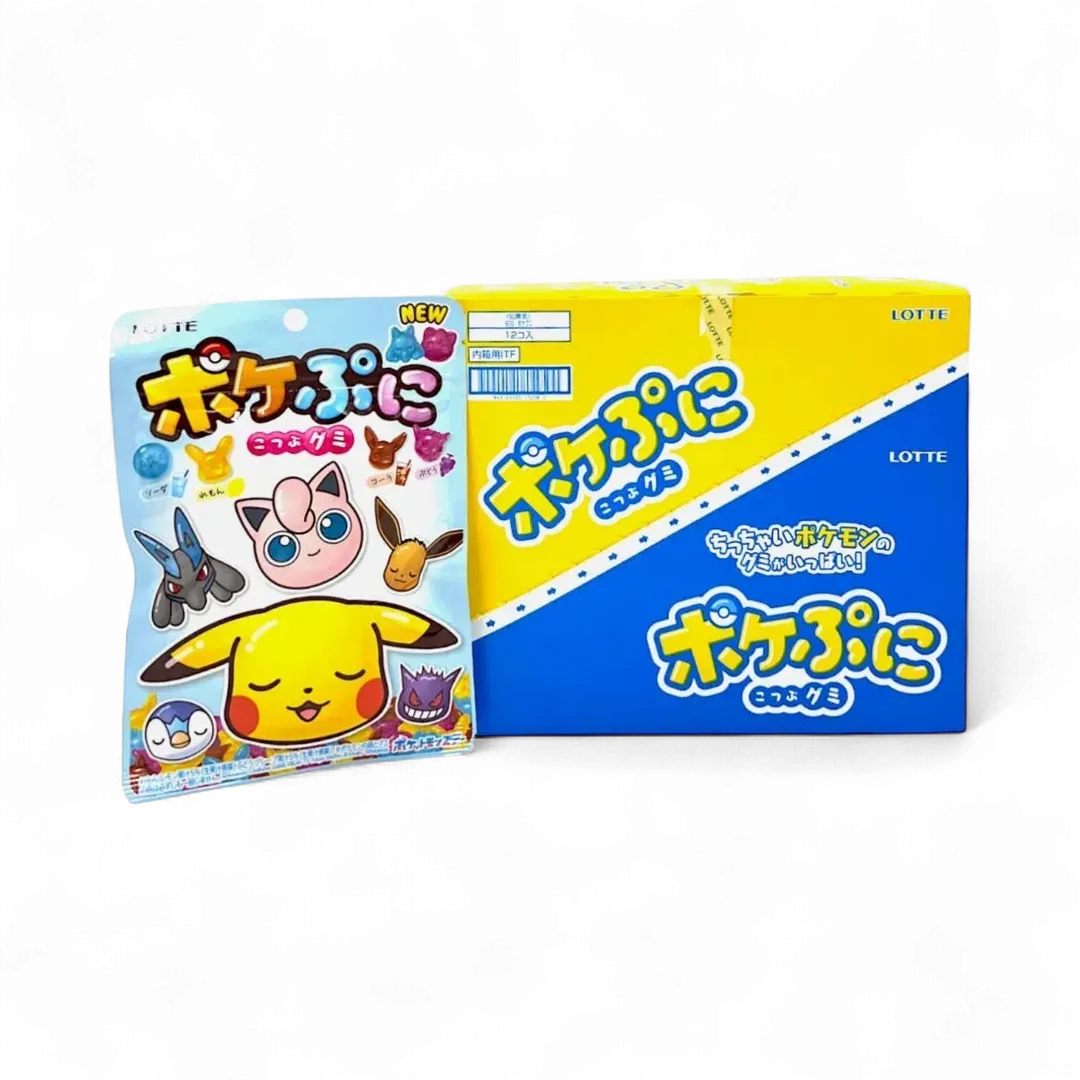 Pokemon Gummy Candy- Pack of 12 (Japan)