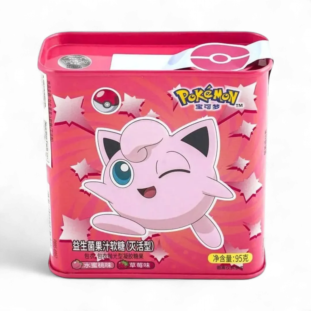 Pokemon Vitamin C Candy Strawberry & Peach 95g (6pck)