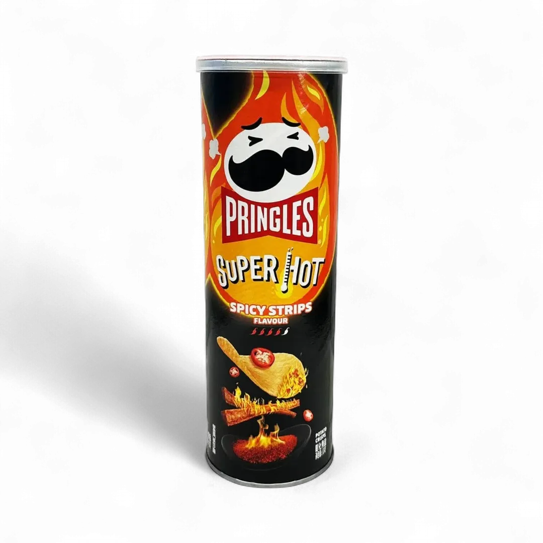 Pringles Super-Hot Spicy Strips 110g (China)