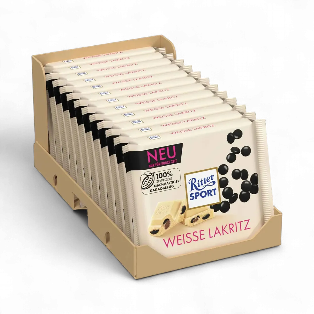 Ritter Sport White Lakritz 100g (Germany)