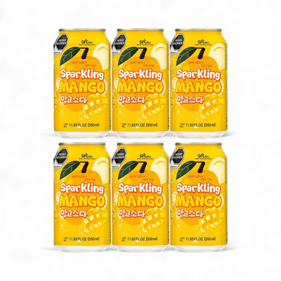 SFC Mango Flavored Soda Drink 350ml (Korea)