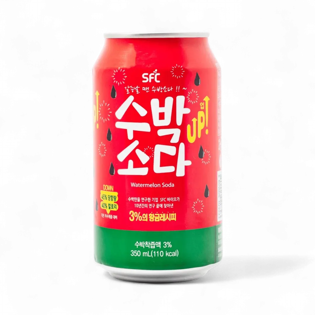 SFC Watermelon Flavored Soda Drink 350ml (Korea)