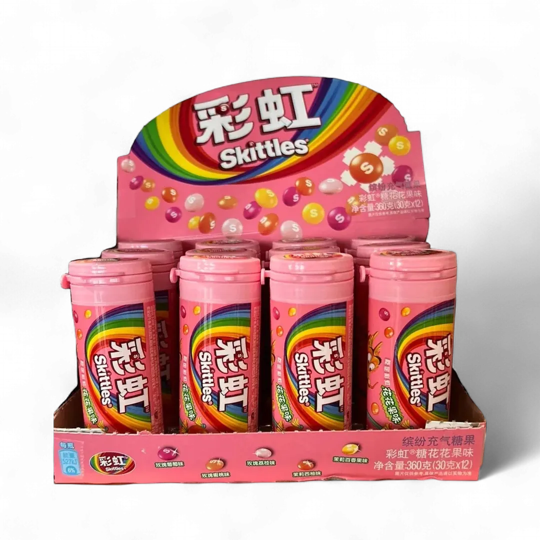 Skittles Candy Colorful Fruit Flavor 30g (12pk) (China)