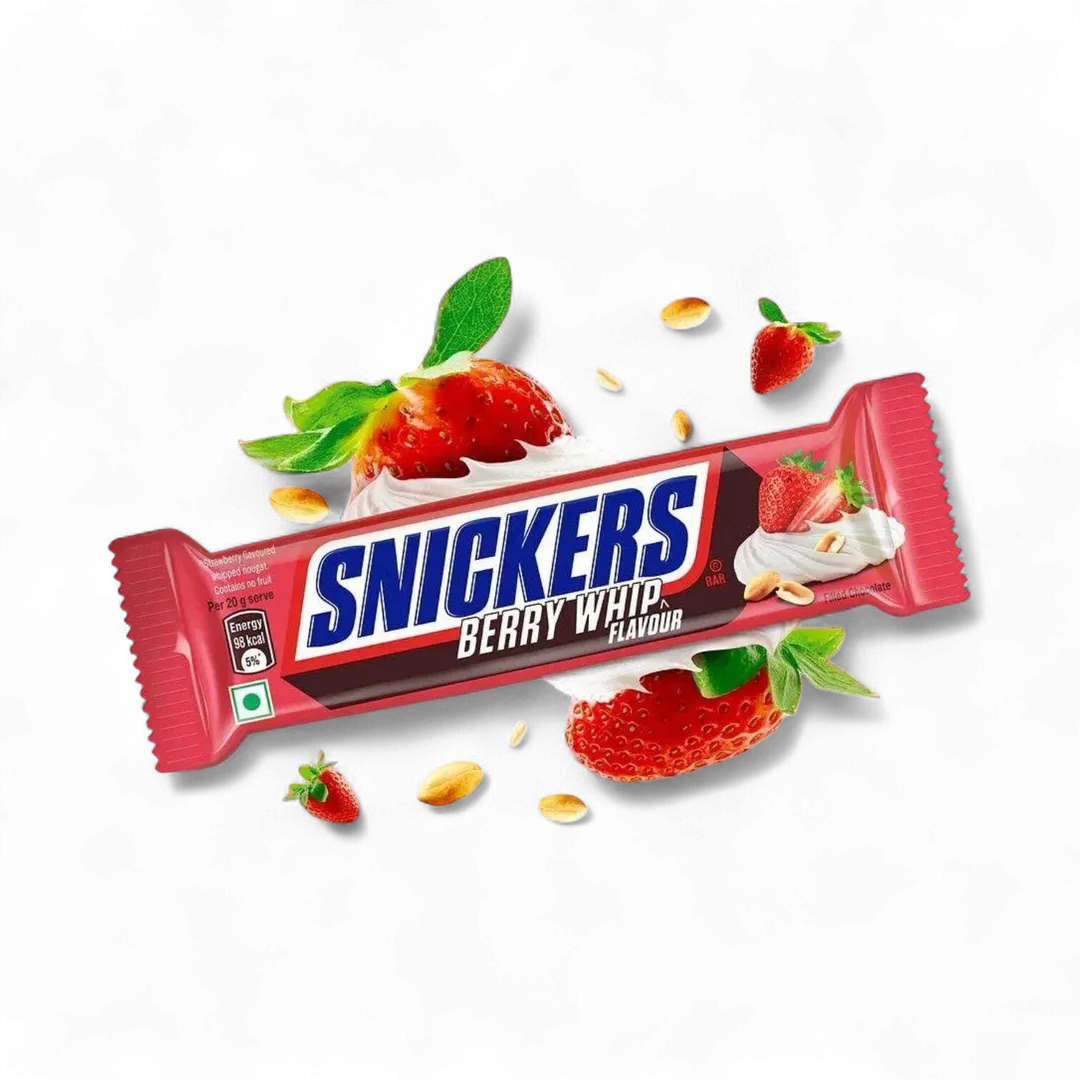 Snickers Berry Whip Single Bar Box of 15 x40g