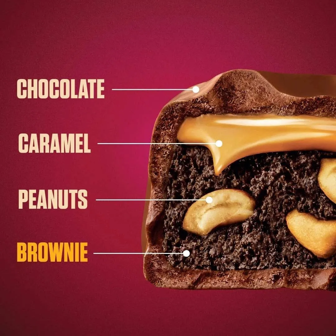 Snickers Peanut Brownie Chocolate Bar Box of 15 x 44g