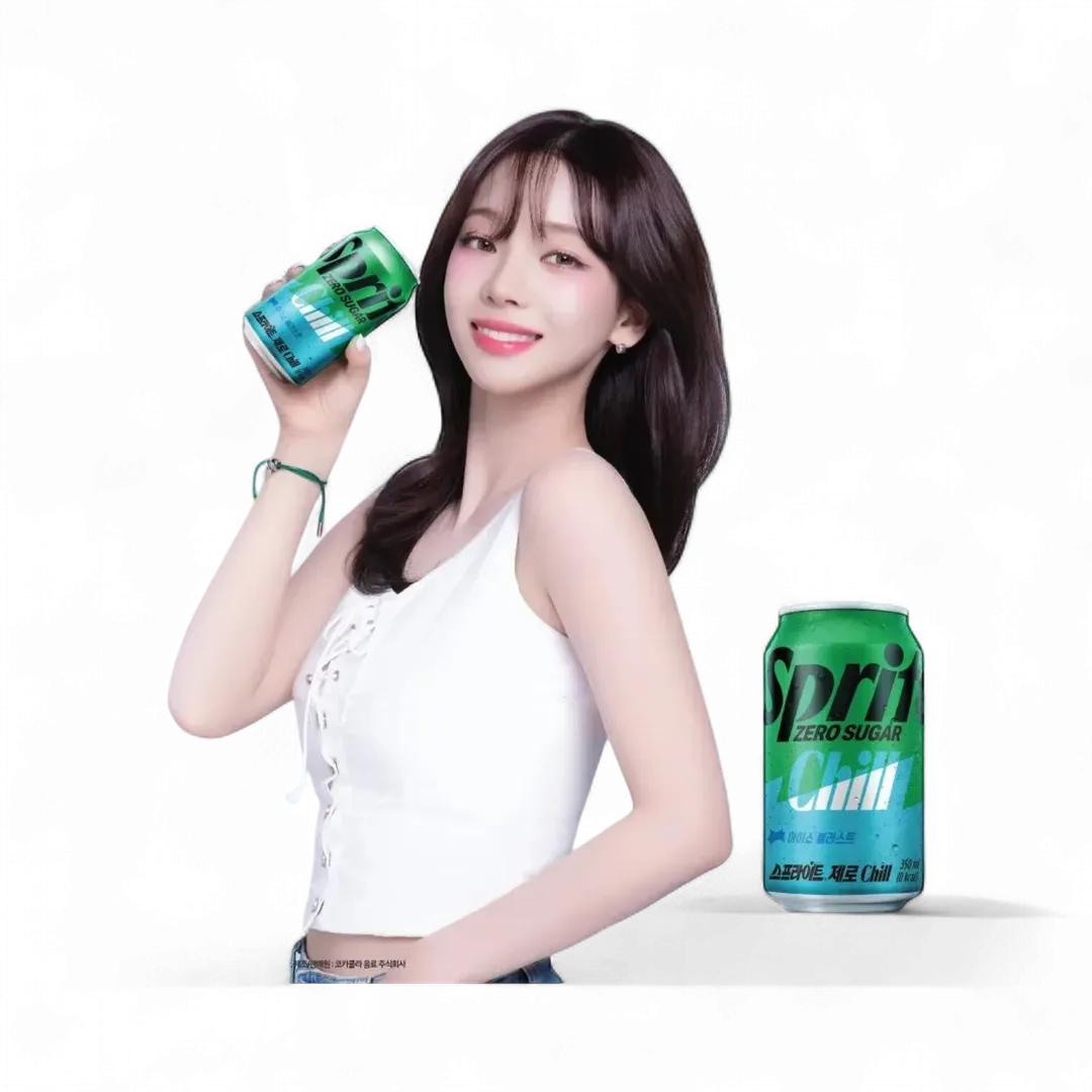 Sprite Zero Sugar Chill 350ml (Korea)