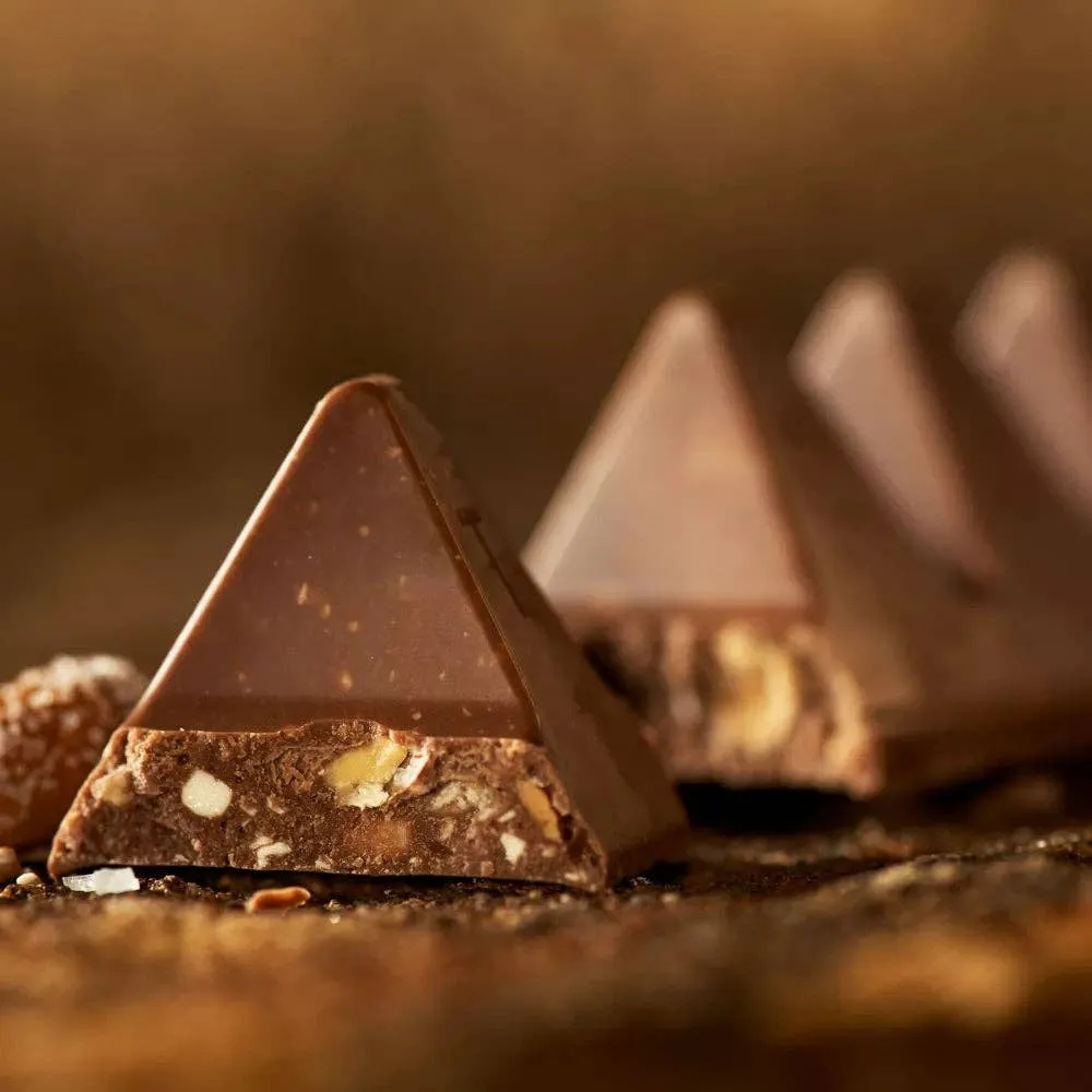 Toblerone Milk Chocolate w/ Honey & Almond Nougat 100g