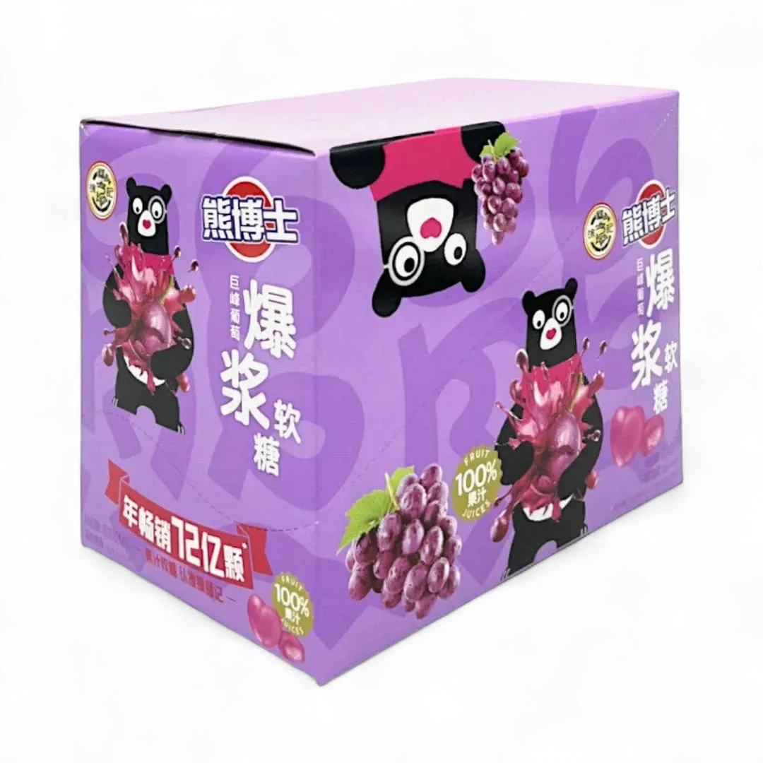 XFJ Dr. Bear Grape Juicy Gummy 10pck (China)