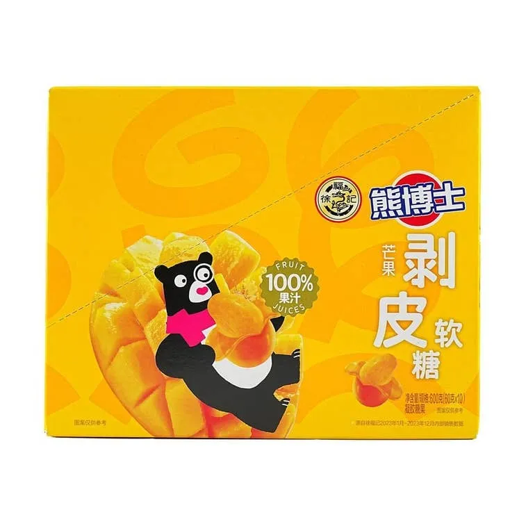 XFJ Dr. Bear Mango Peelable Juicy Gummy 10pck (China)