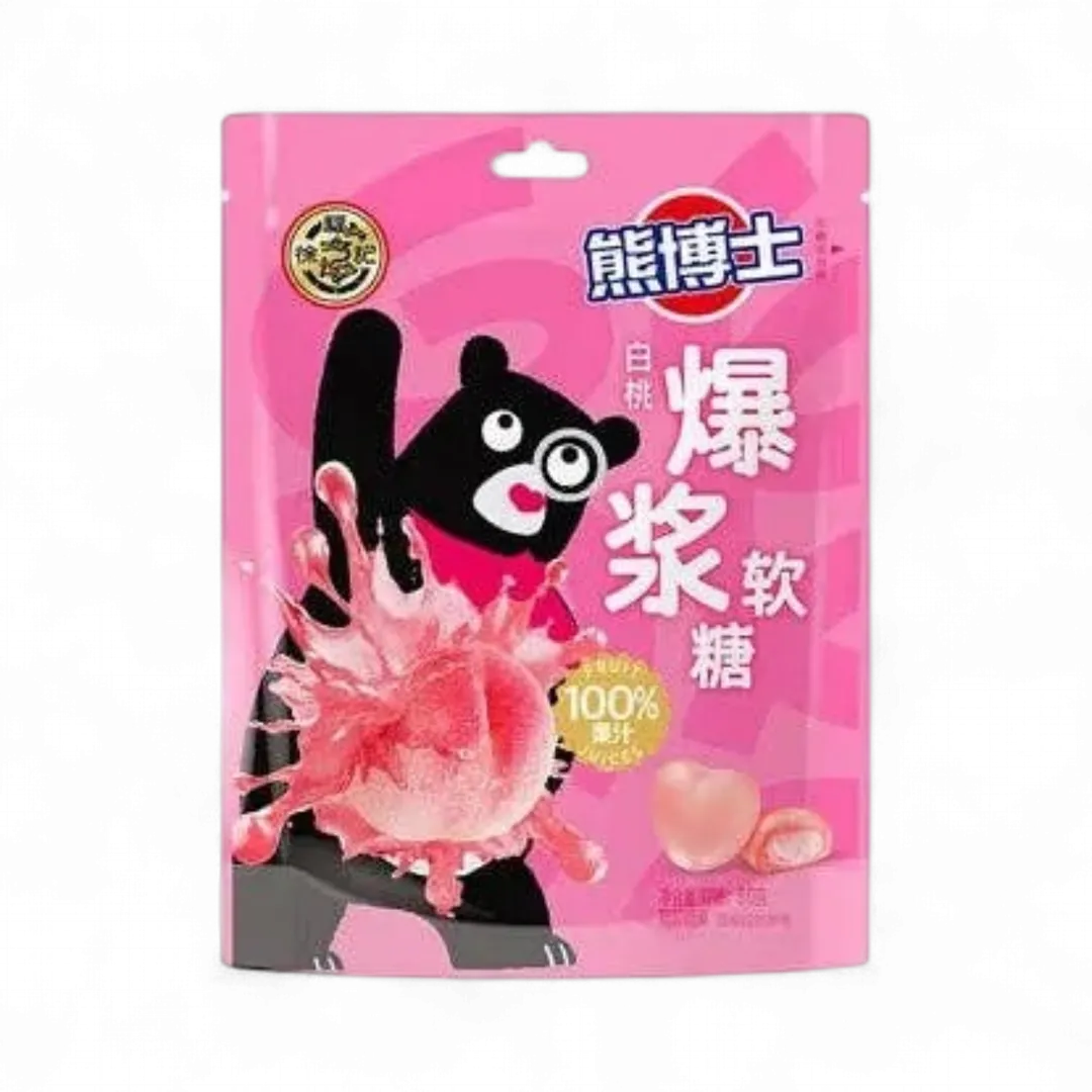 XFJ Dr. Bear Peach Juicy Gummy 10pck (China)