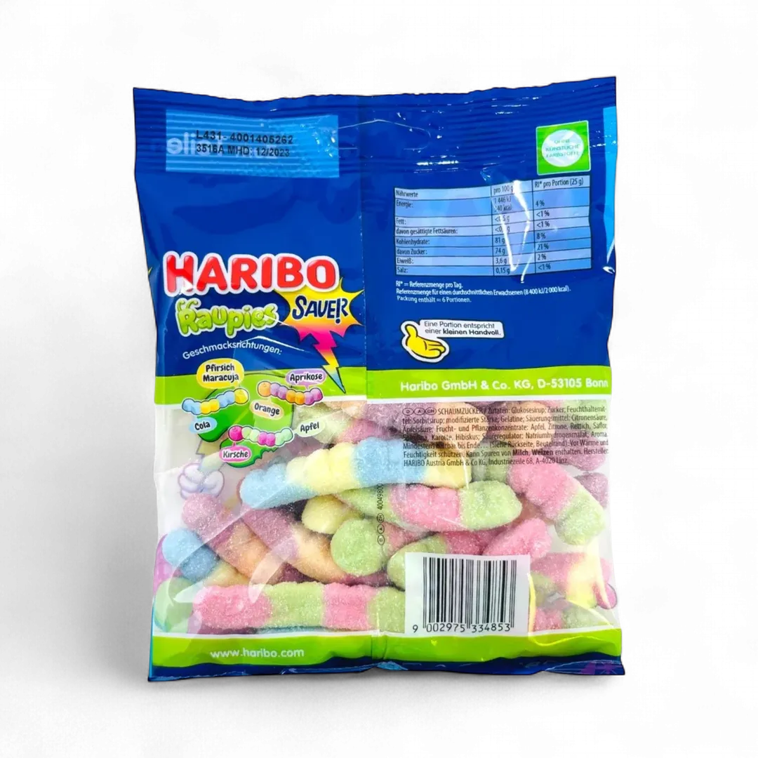 Haribo Raupies 160g (Germany)