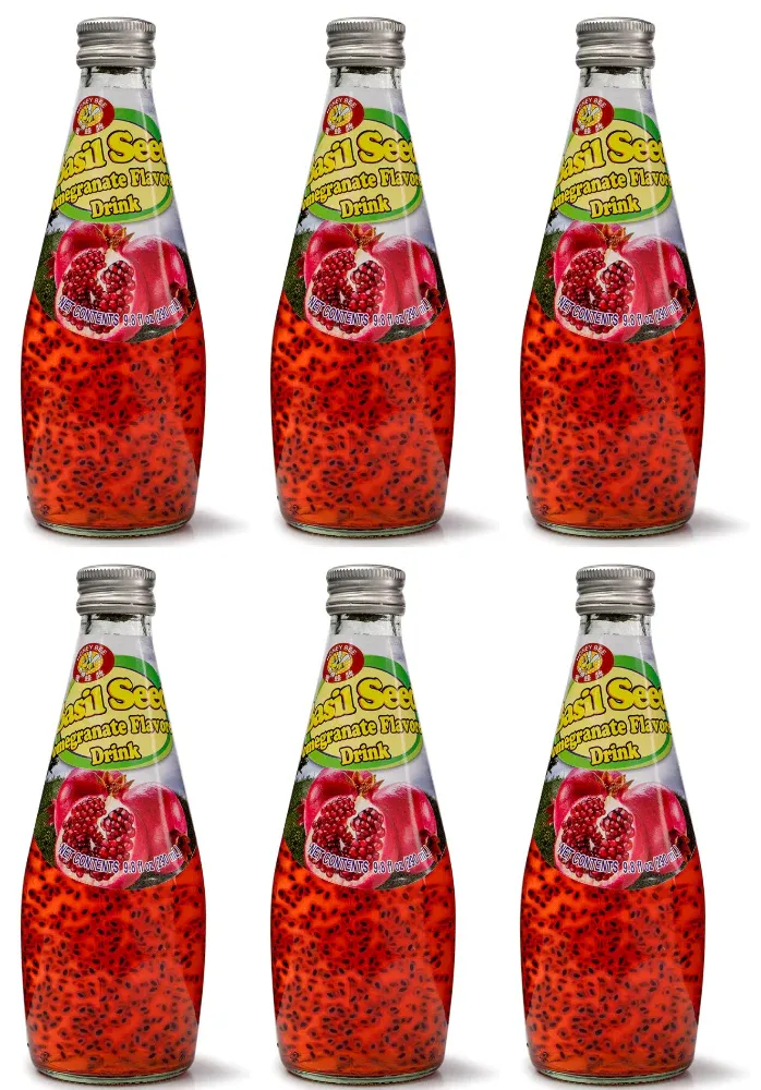 HB Basil Seed Pomegranate Flavor 290ml (Thailand)