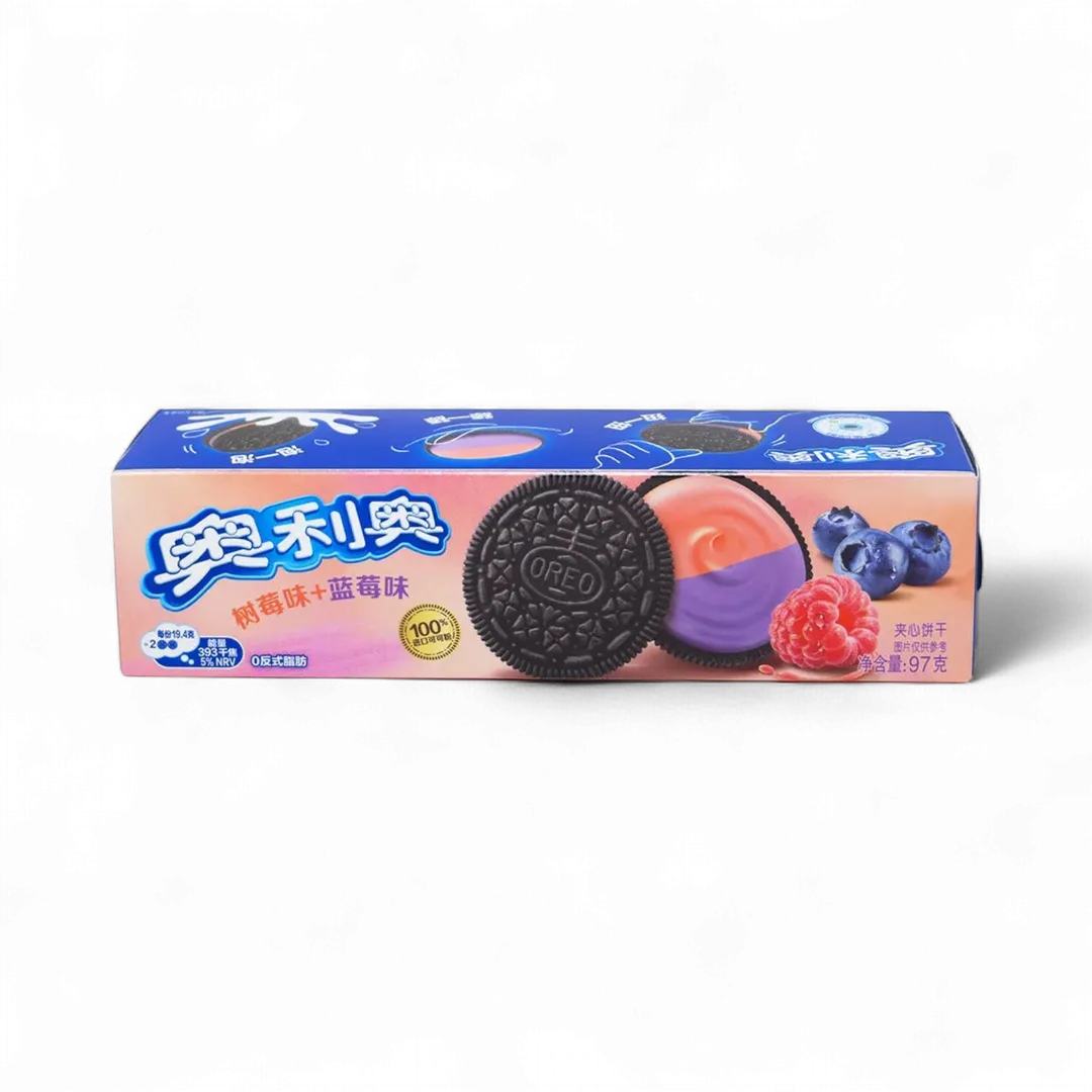 Oreo Biscuit Blueberry & Raspberry (China)