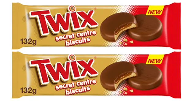 Twix Secret Centre Biscuits (UK)