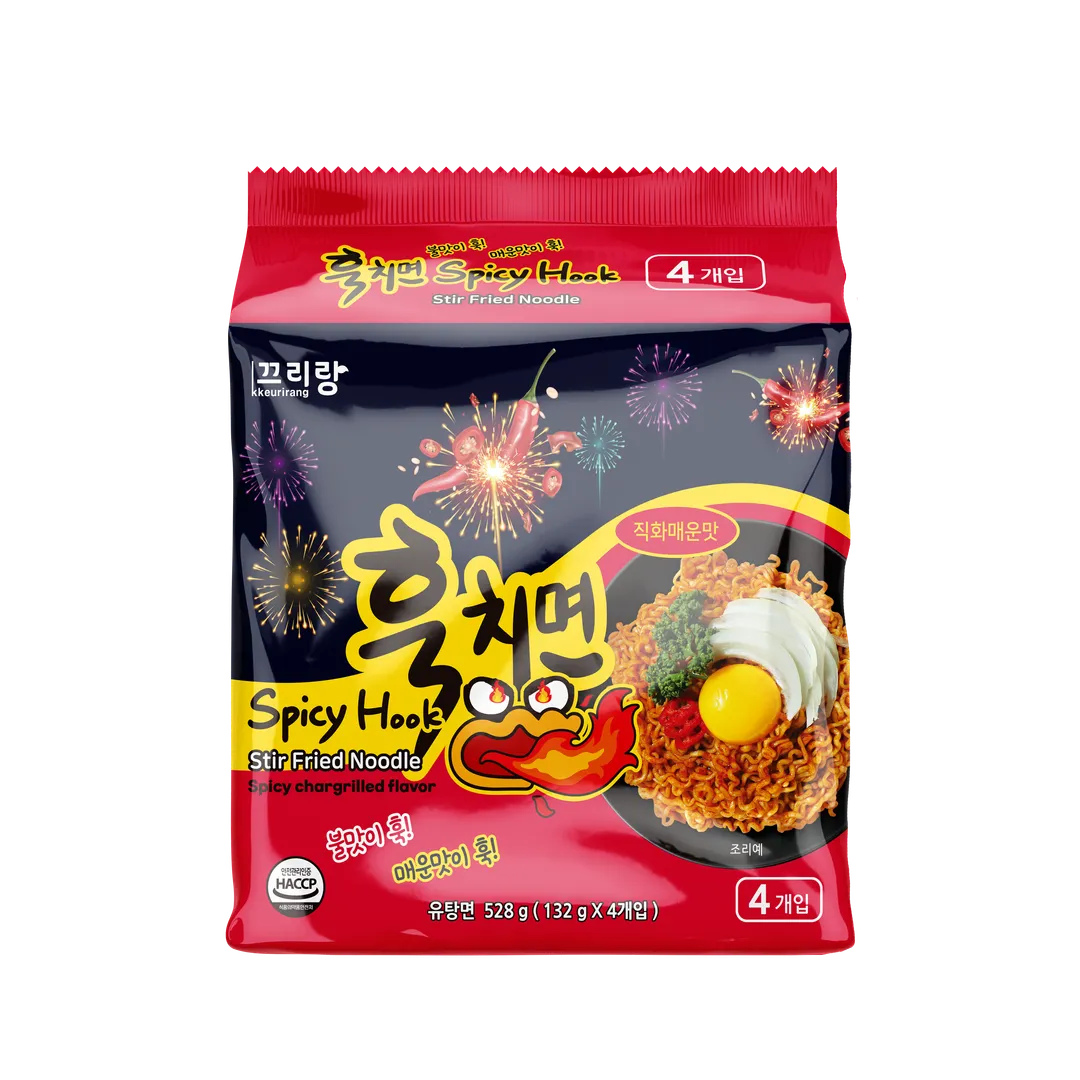 🍜 Vongole Ramen & Spicy Stir-Fried Ramen (set/4ea per flavor)