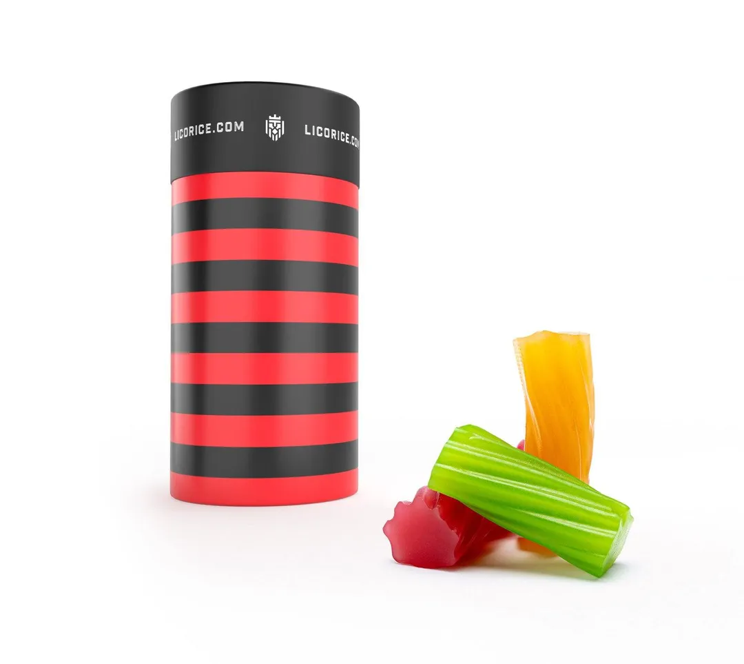 Fruity Licorice Mix - Australian Twists (1lb Tube)