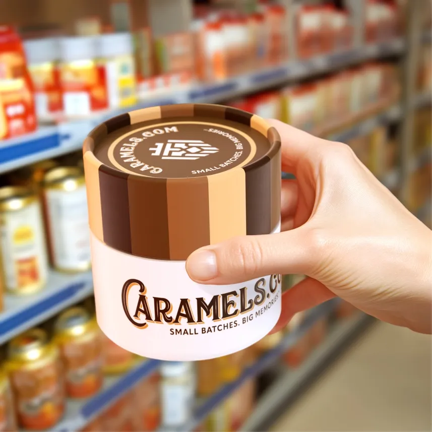 Chocolate Brownie Caramels - (6oz Tube)
