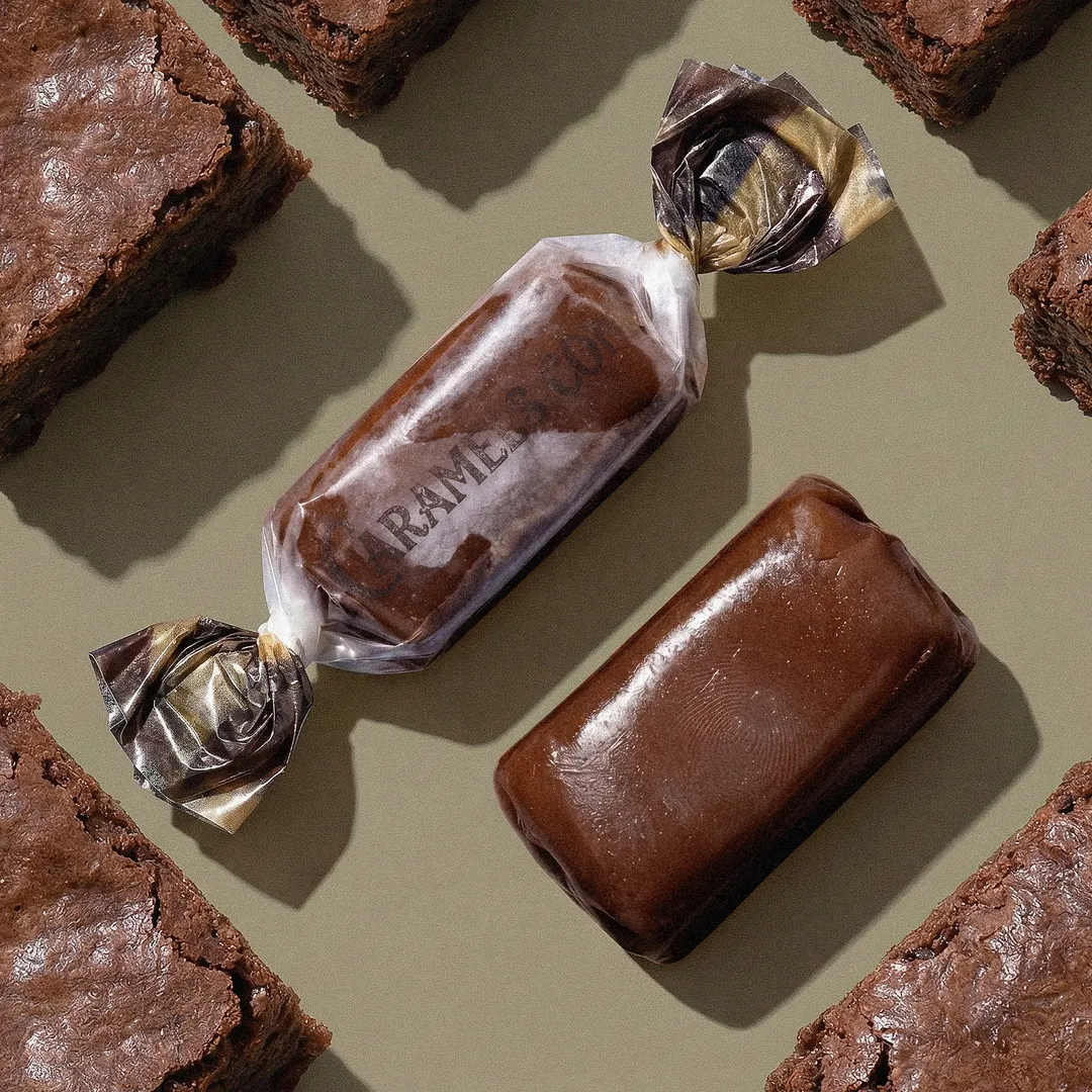 Chocolate Brownie Caramels - (6oz Tube)