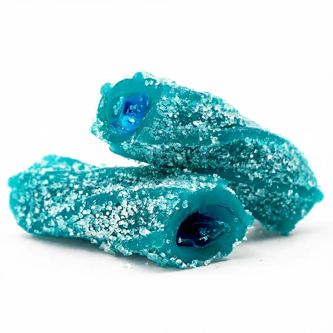 Blue Raspberry Sour Licorice Twists - (8oz Tube)