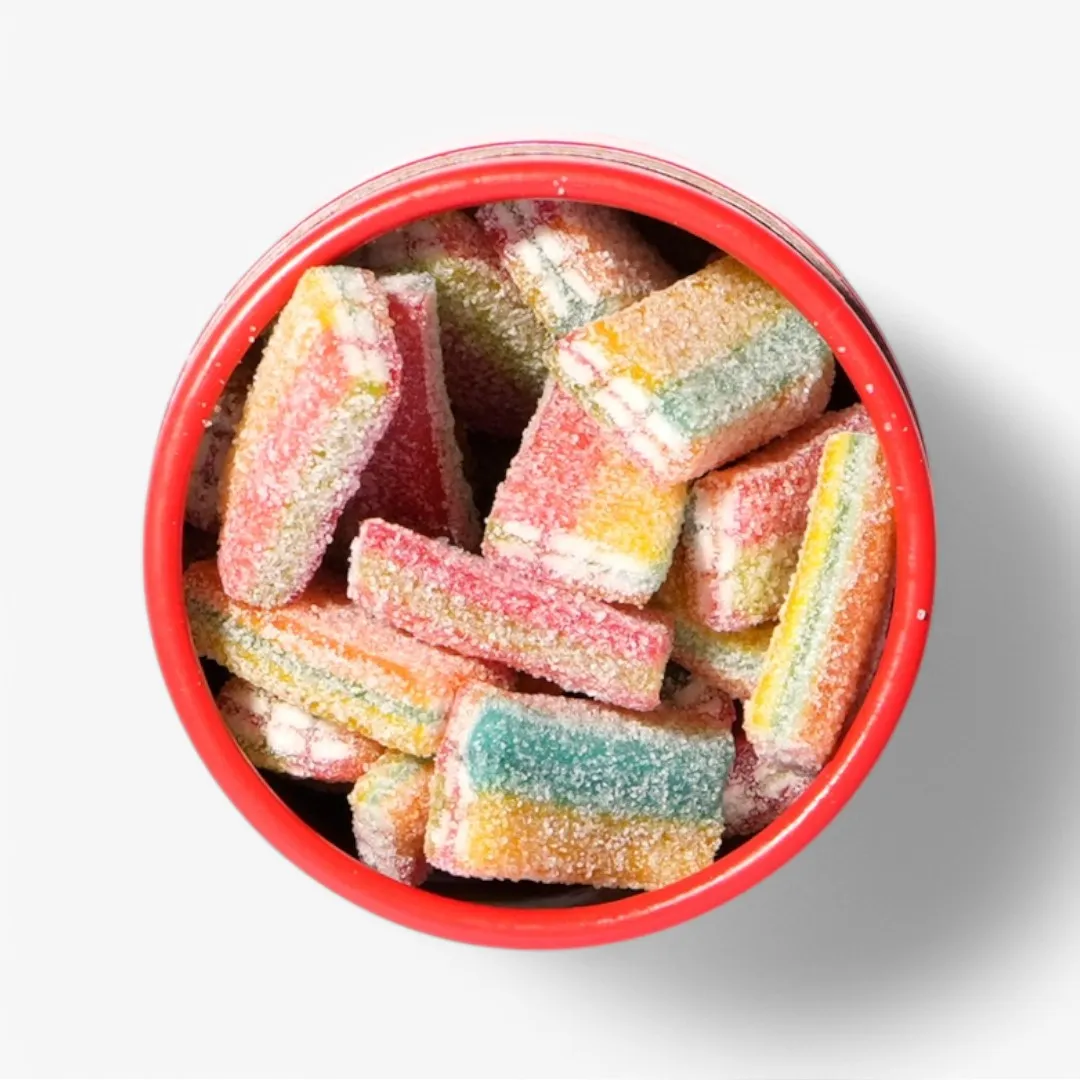 Sour Rainbow Licorice Sarah's Favorite - (8oz Tube)