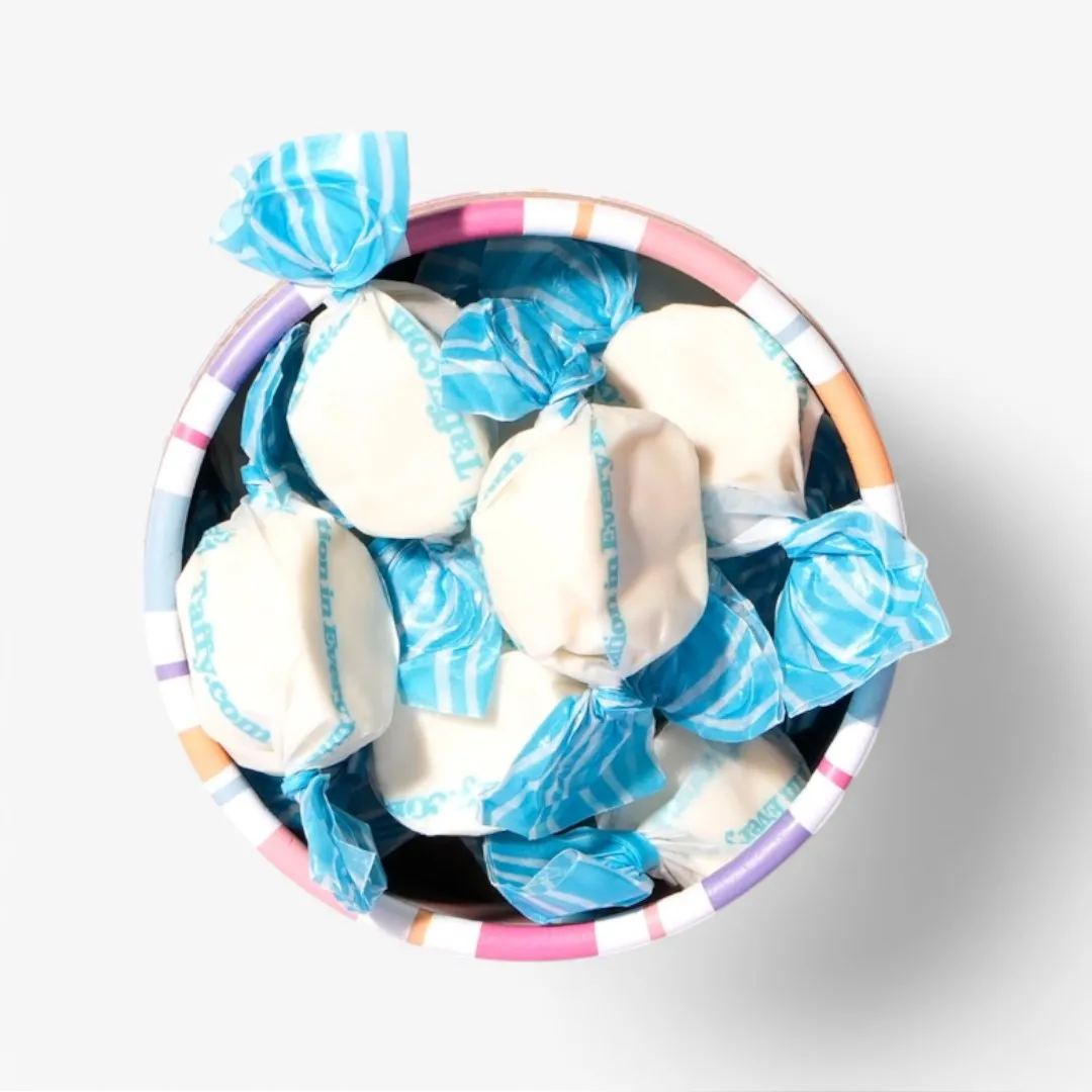 Vanilla Saltwater Taffy - (5oz Tube)