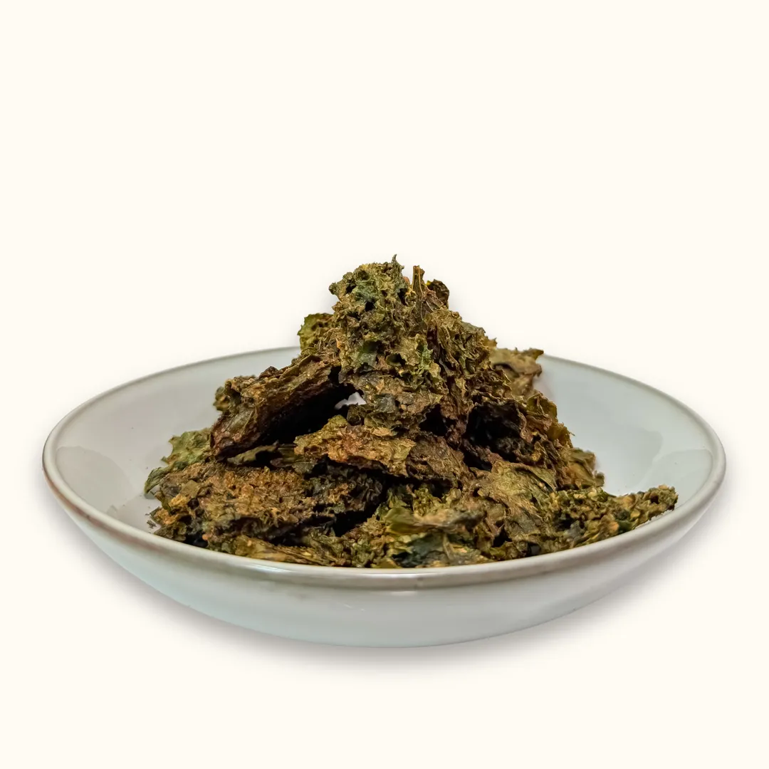 Ginger Date Kale Chips - Vegan, Gluten-Free, Non-GMO