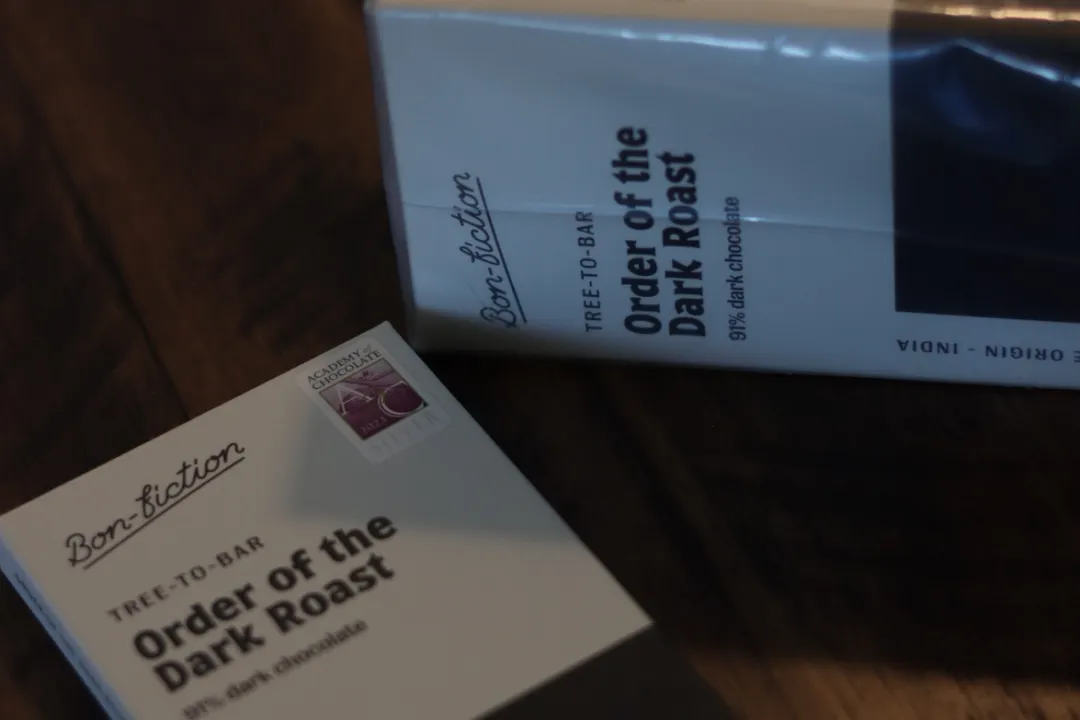 Order of the Dark Roast- 91% Dark Chocolate