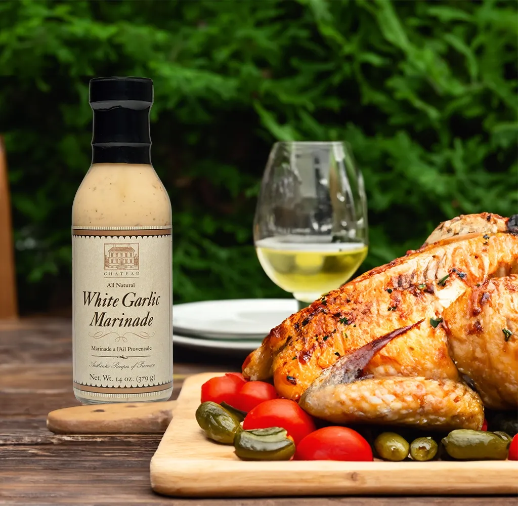 Chateau All-Natural White Garlic Marinade - 12 oz