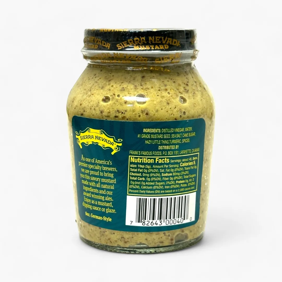Sierra Nevada Hazy Little Thing & German Style Mustard - 8 oz