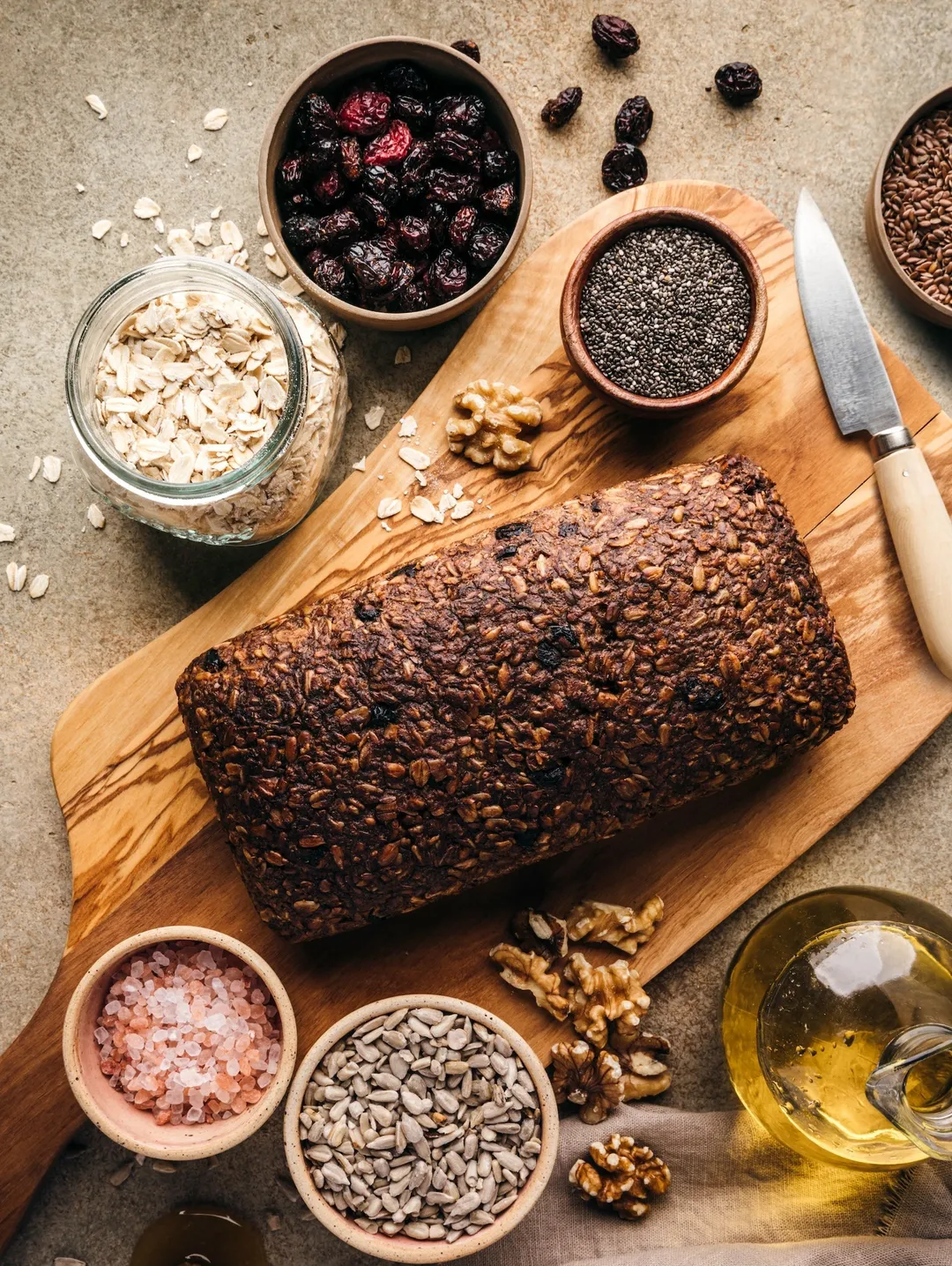 Superseed Bread - Cranberry Walnut