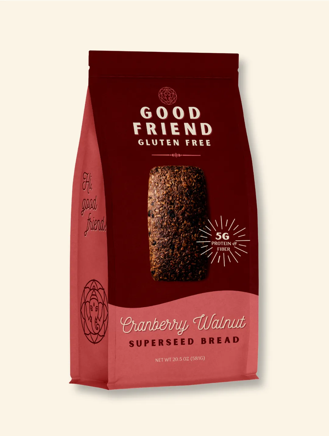 Superseed Bread - Cranberry Walnut