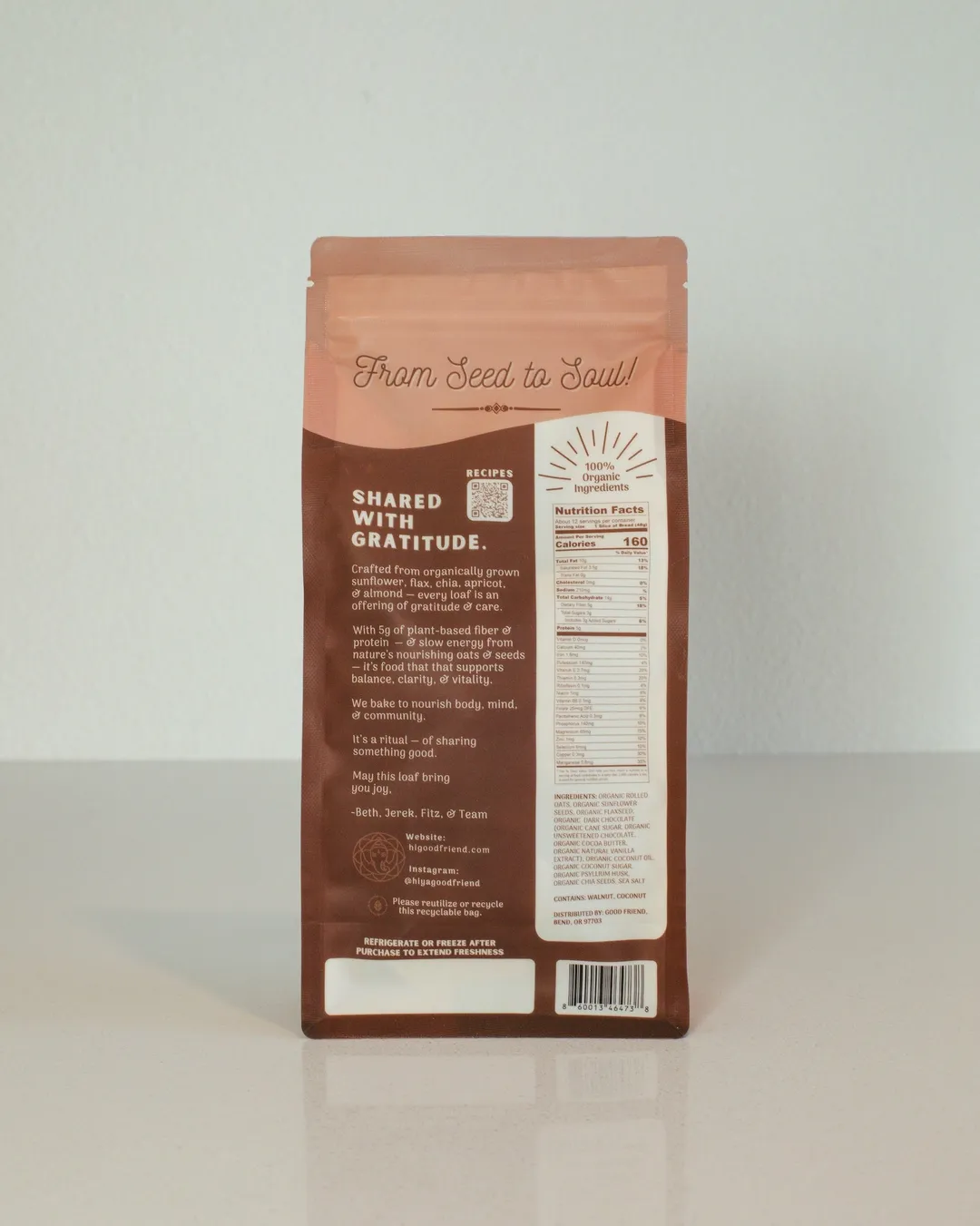 Superseed Bread - Dark Chocolate