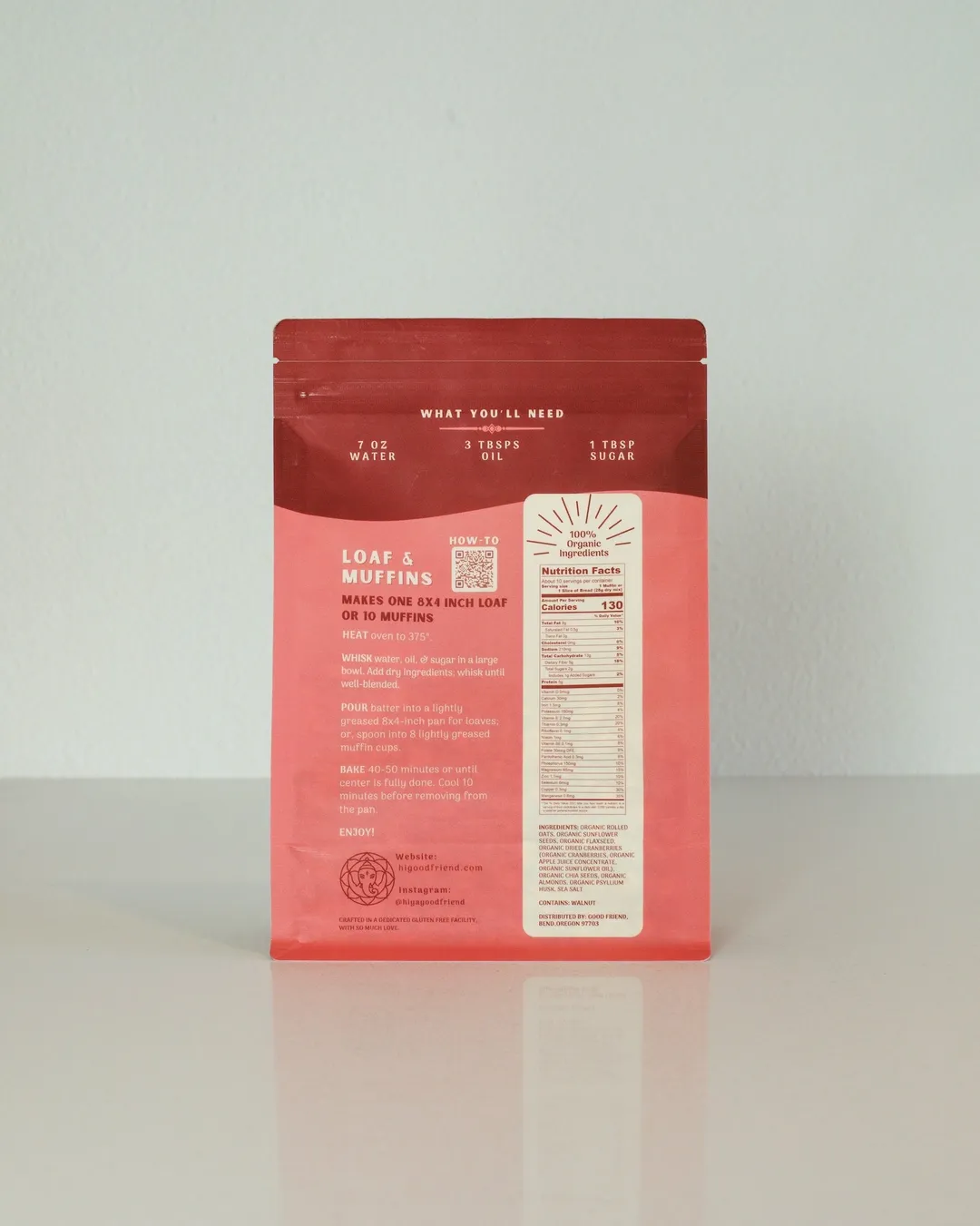 Superseed Bread Mix - Cranberry Walnut