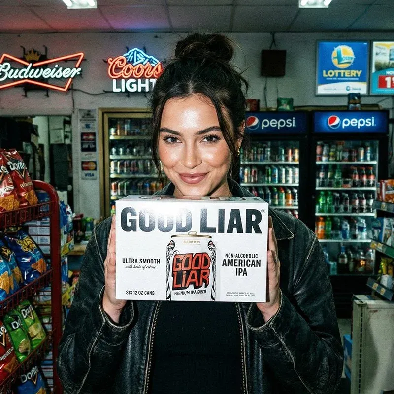 Good Liar - Non-Alcoholic American IPA (24-Pack)