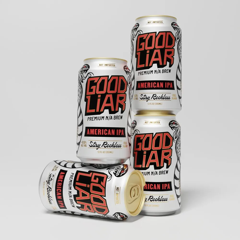 Good Liar - Non-Alcoholic American IPA (24-Pack)