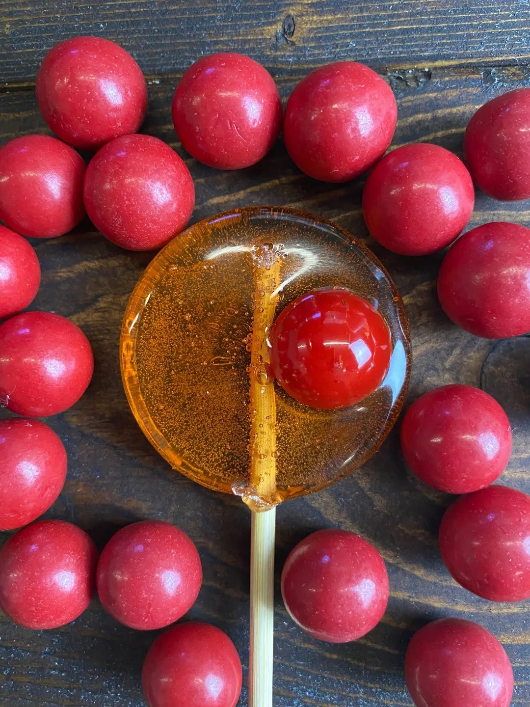 Fireball Lollipop
