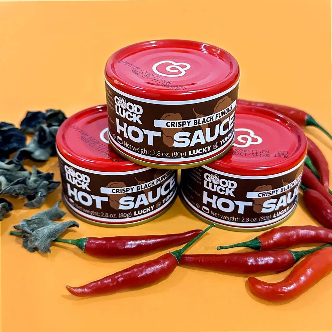 Good Luck Hot Sauce (Crispy Black Fungus)